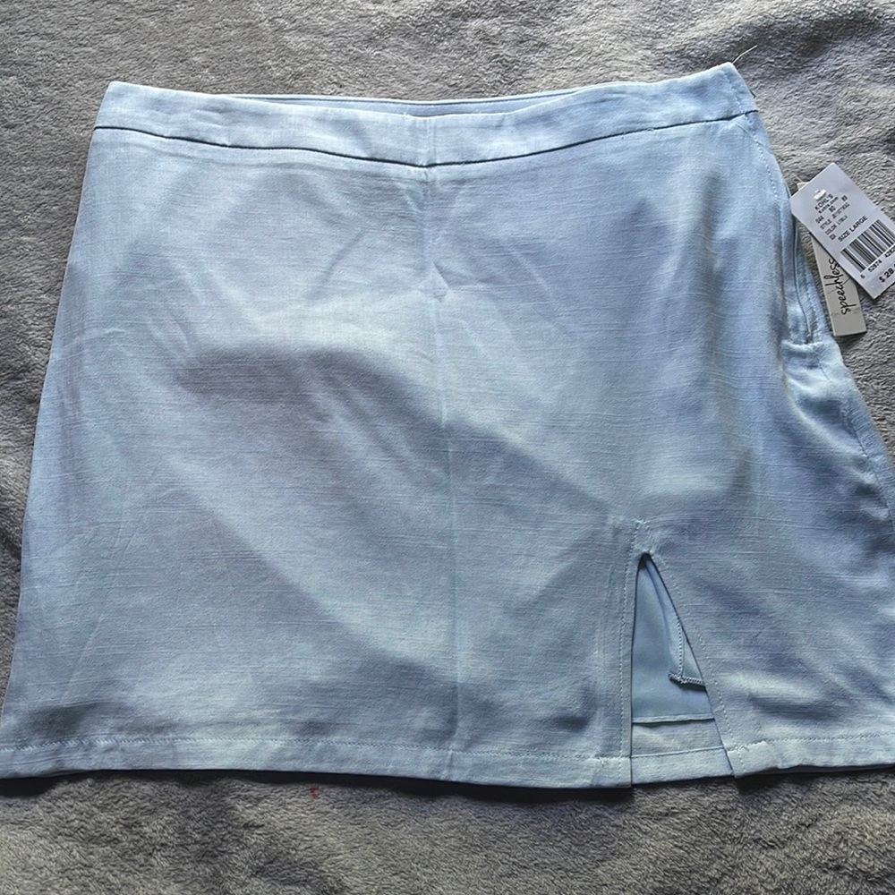 Baby Blue Skirt